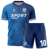 サッカー 日本 ユニフォーム 青